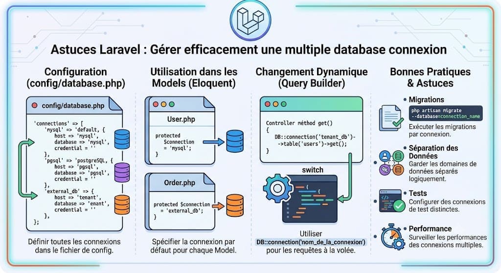 Astuces Laravel : Gérer efficacement une multiple database connexion