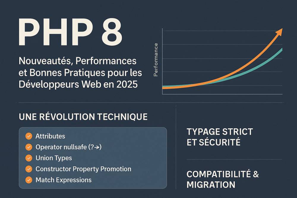 PHP 8 : Nouveautés, Performances et Bonnes Pratiques pour les Développeurs Web en 2025